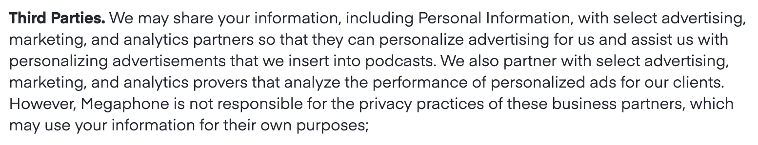 Megaphone Is Now On Multiple Blocklists For Tracking Podcast Listeners